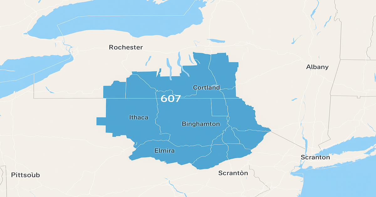 607 Area Code