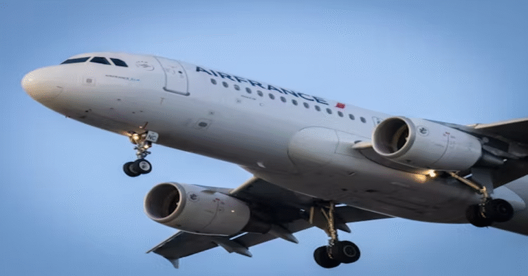 Air France A350 Chicago Flight Return
