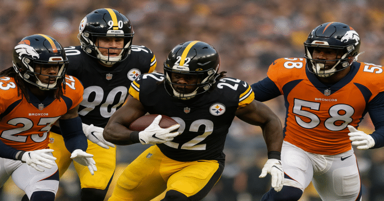 Steelers vs Denver Broncos Match Player Stats