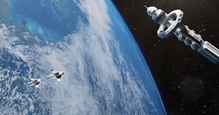 Space Force Orbital Warship Carrier